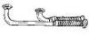 AKS DASIS SG18153 Exhaust Pipe